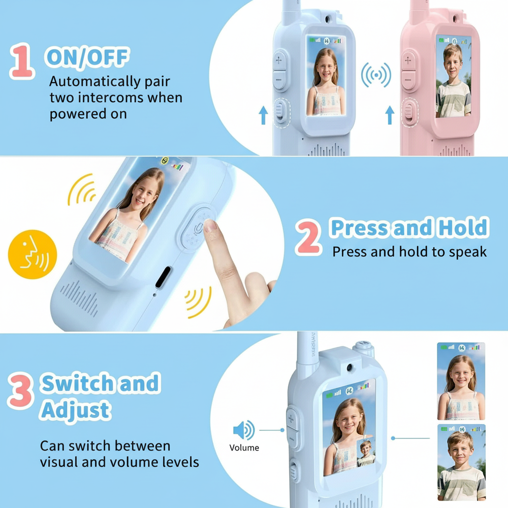 Video Chat Walkie Talkies for Kids™